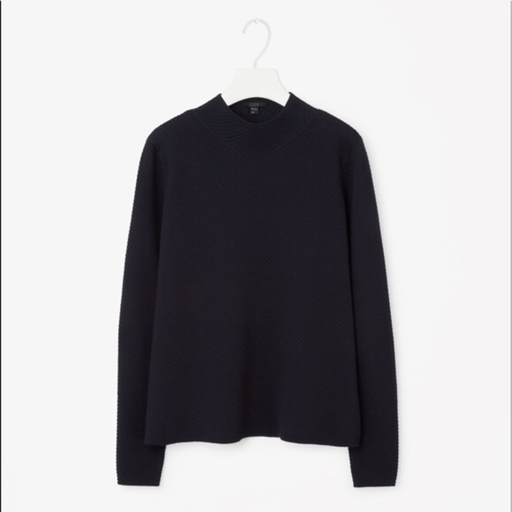 COS Ripple Jacquard Jumper (S)